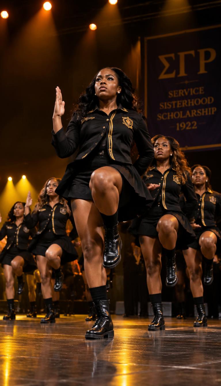 Delta step show finale — the crowd lost it